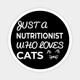 nutritionist cat lover Magnet